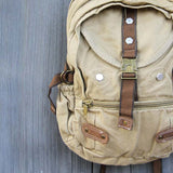 Weathered Cargo Backpack: Alternate View #2