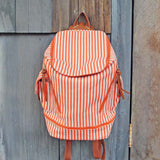 Striped Traveler Backpack: Alternate View #1