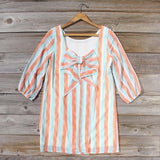 Sand & Sea Dress in Peach: Alternate View #1