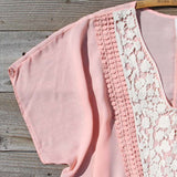 Song Bird Blouse in Peony: Alternate View #3