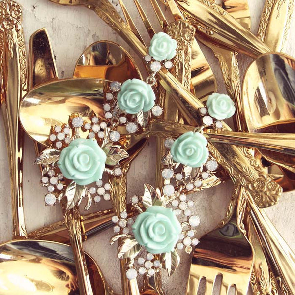 Cherie Glittering Earrings: Featured Product Image