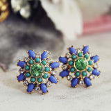 Sweet & Dreamy Earrings in Blue: Alternate View #2