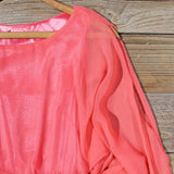 Lace and Quartz Dress in Pink: Alternate View #4