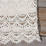 Lace and Quartz Dress in Mint: Alternate View #2