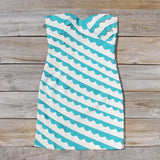 Strawberry Fields Dress in Teal: Alternate View #1