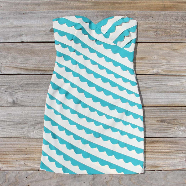 Strawberry Fields Dress in Teal: Featured Product Image