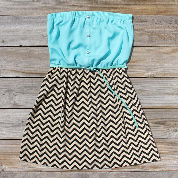 Sow & Seed Dress in Sea: Featured Product Image