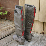 Smokestack Boots in Gray: Alternate View #2