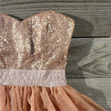 Ruffles & Rust Party Dress: Alternate View #2
