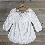 Moonflower Lace Blouse: Alternate View #1