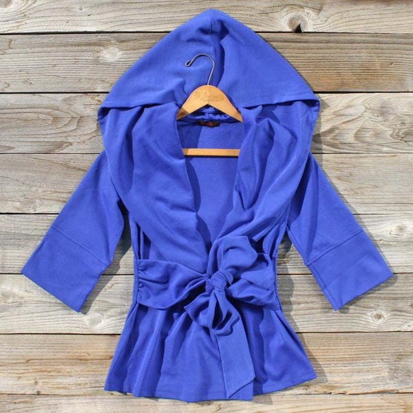Flyaway Hoodie in Blue: Featured Product Image