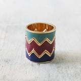 Drifting Chevron Ring in Multi: Alternate View #2