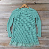 Rolling Mist Sweater in Mist: Alternate View #1