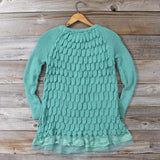 Rolling Mist Sweater in Mist: Alternate View #3