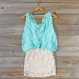 Sea Crystal Dress in Mint: Alternate View #4