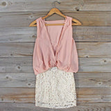 Sea Crystal Dress in Blush: Alternate View #4