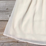 After the Rain Dress in Cream: Alternate View #3