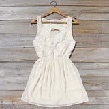 After the Rain Dress in Cream: Alternate View #1