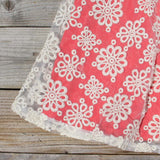 Aisle & Lace Dress in Geranium: Alternate View #3