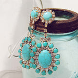 Arizona Gold Earrings: Alternate View #1