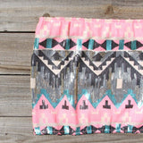 Back Trail Skirt in Pink: Alternate View #2