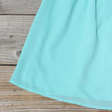 Cherished Beaded Dress in Turquoise: Alternate View #3