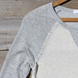 Cozy Camp Tee in Gray: Alternate View #2