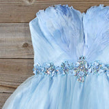 Spool Couture Feathered Sky Dress: Alternate View #2