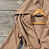 Flyaway Hoodie in Taupe: Alternate View #2