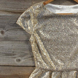 Gold Dust Peplum Blouse: Alternate View #2