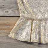 Gold Dust Peplum Blouse: Alternate View #3