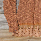 North Forest Knit Thermal in Rust: Alternate View #3