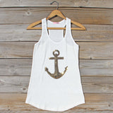 Sequin Sailor Tank: Alternate View #1