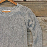 Skyline Lace Sweater in Ash: Alternate View #2
