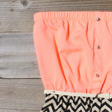 Sow & Seed Dress in Peach: Alternate View #2