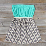 Sow & Seed Dress in Sea: Alternate View #4