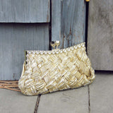 Spun Gold Party Clutch: Alternate View #1
