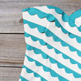 Strawberry Fields Dress in Teal: Alternate View #3