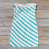 Strawberry Fields Dress in Teal: Alternate View #4