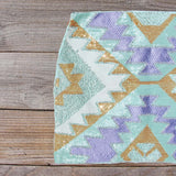 Sugar Springs Skirt in Mint: Alternate View #2