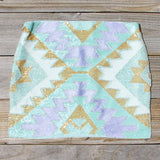 Sugar Springs Skirt in Mint: Alternate View #4