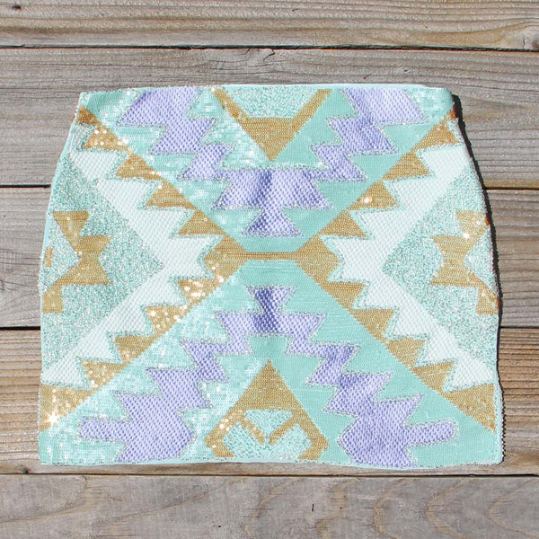 Sugar Springs Skirt in Mint: Featured Product Image