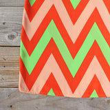 Sugarberry Chevron Dress: Alternate View #3