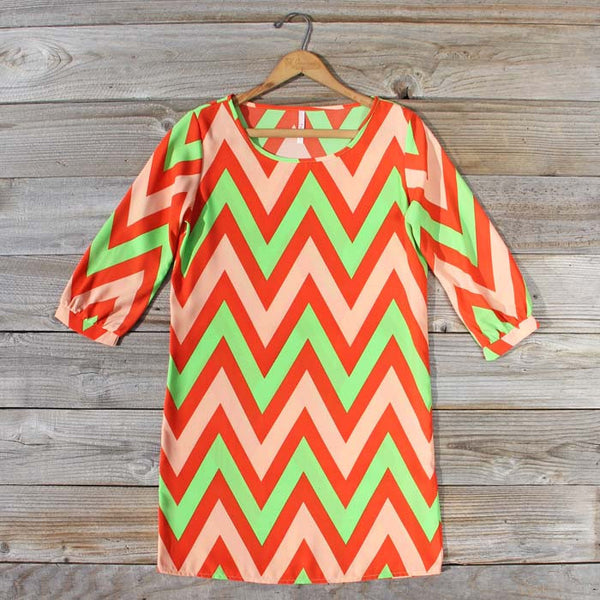Sugarberry Chevron Dress: Featured Product Image