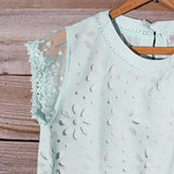 Honeysuckle & Mint Blouse: Alternate View #2