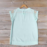 Honeysuckle & Mint Blouse: Alternate View #4