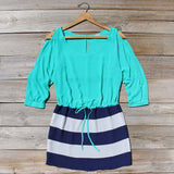 Thundering Waters Dress in Blue: Alternate View #1