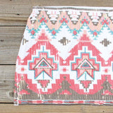 Waterloo Native Skirt in Rust: Alternate View #2