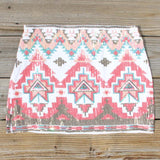 Waterloo Native Skirt in Rust: Alternate View #3