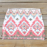 Waterloo Native Skirt in Rust: Alternate View #1